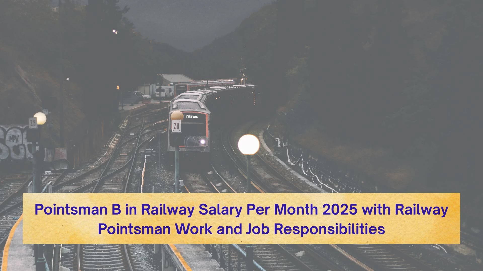 Pointsman B in Railway Salary Per Month 2025 with Railway Pointsman Work and Job Responsibilities